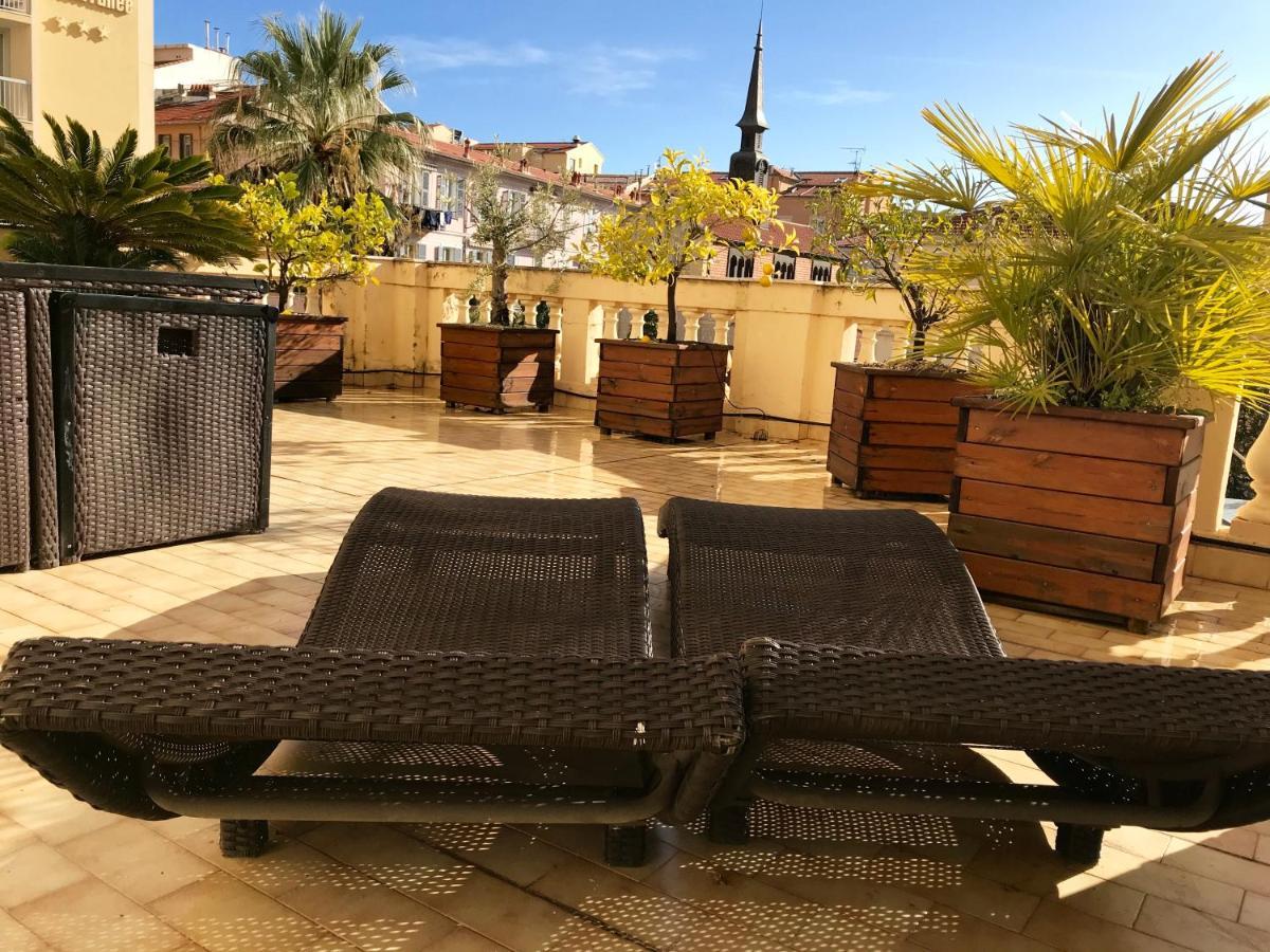 Terrasse Dans Palace Belle Epoque Appartement